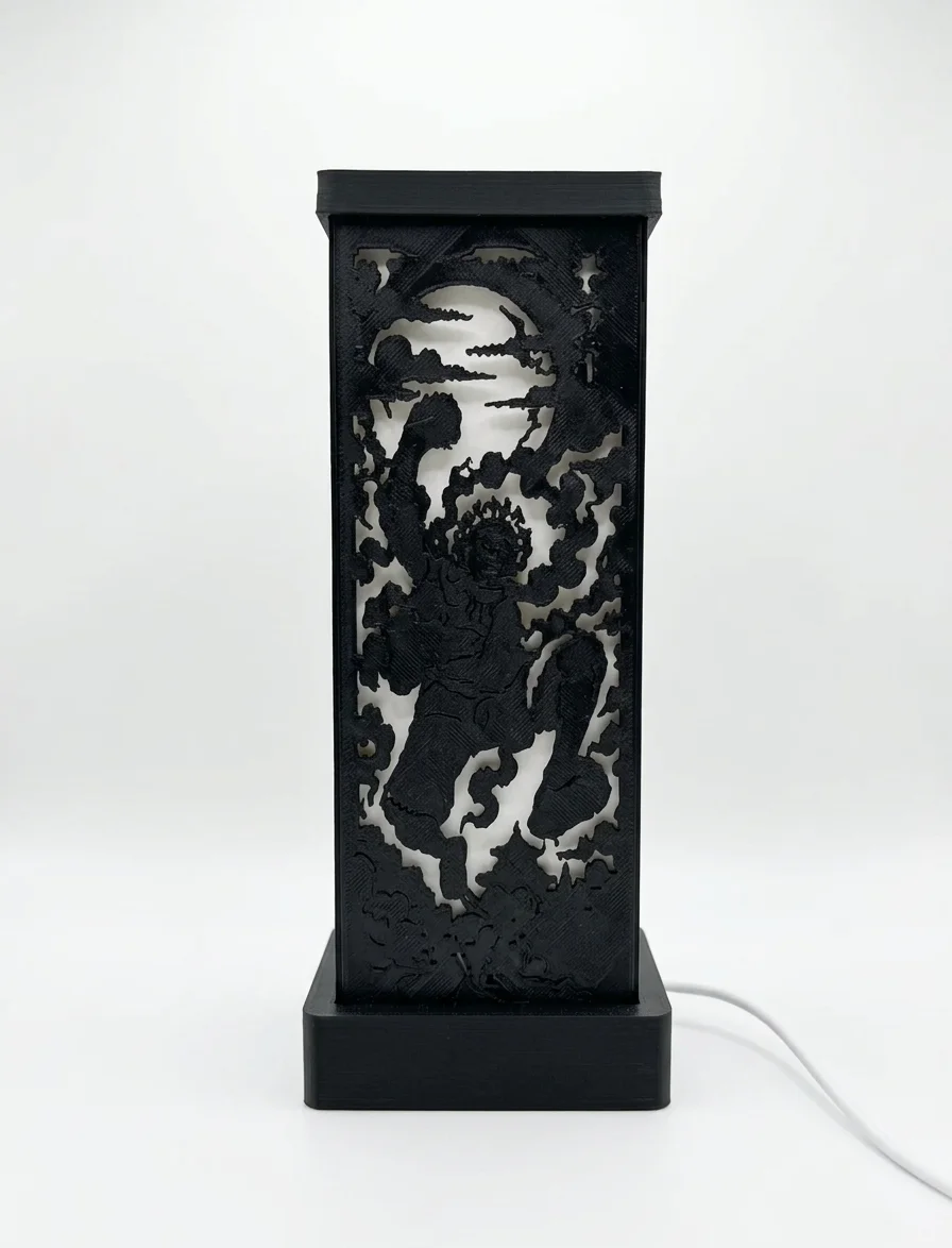 One Piece Luffy Silhouette Lamp