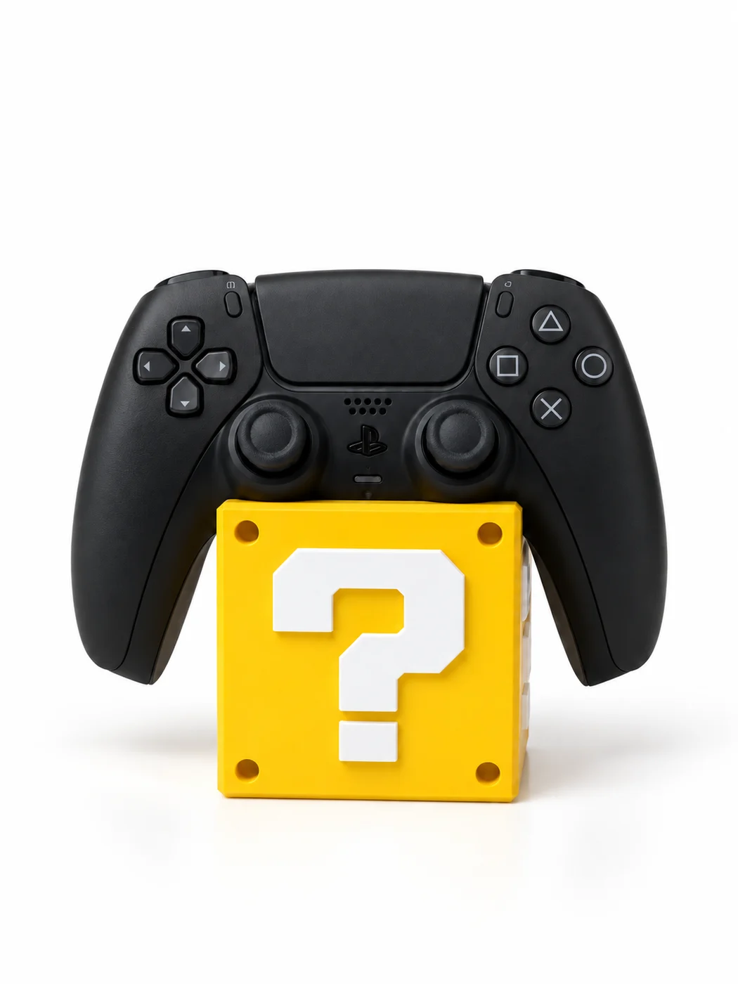 Question Block PS5 Controller Stand